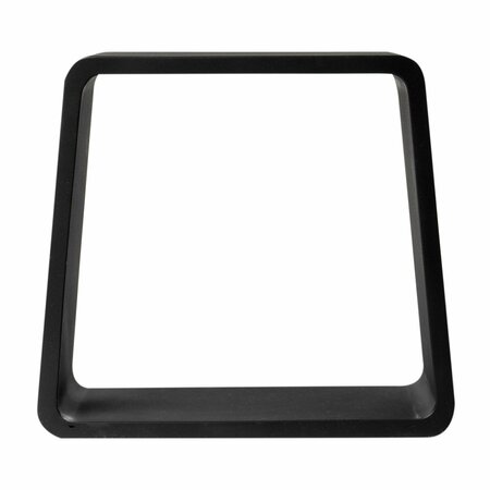 Alfi Brand Black Matte Solid Surface Resin Bathroom / Shower Stool ABST55BM